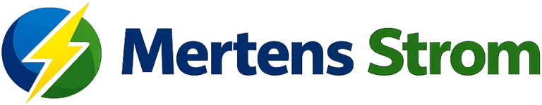Mertens Strom Wortmarke horizontal Logo